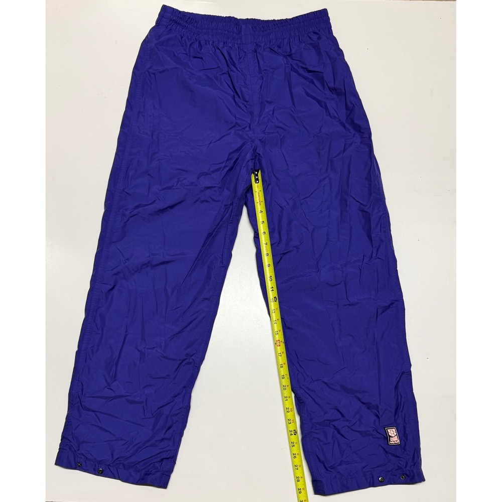 Helly Hansen Helly-Tech Rain Pants Purple Waterproof Mesh Lined Vintage XL